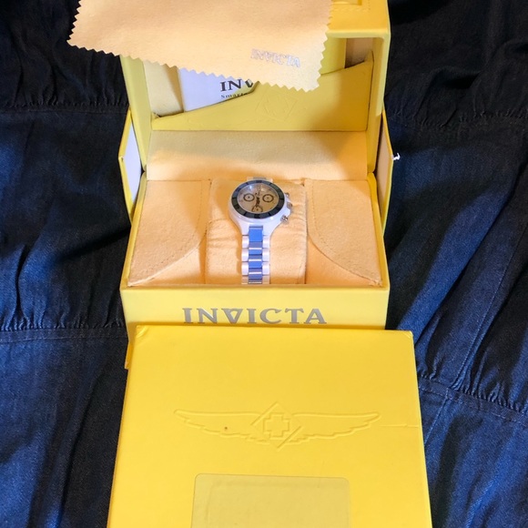 NIB WOMENS INVICTA CERAMIC WATCH main image 11